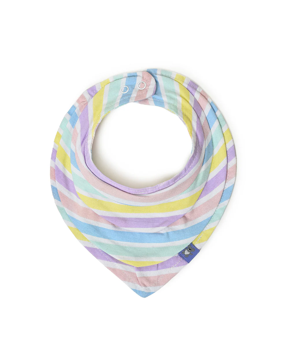 Mi Arcus Kids Drool Bibs-Multicolor-Cotton-0 to 3M-Pack of 5-For Infants - Image 6