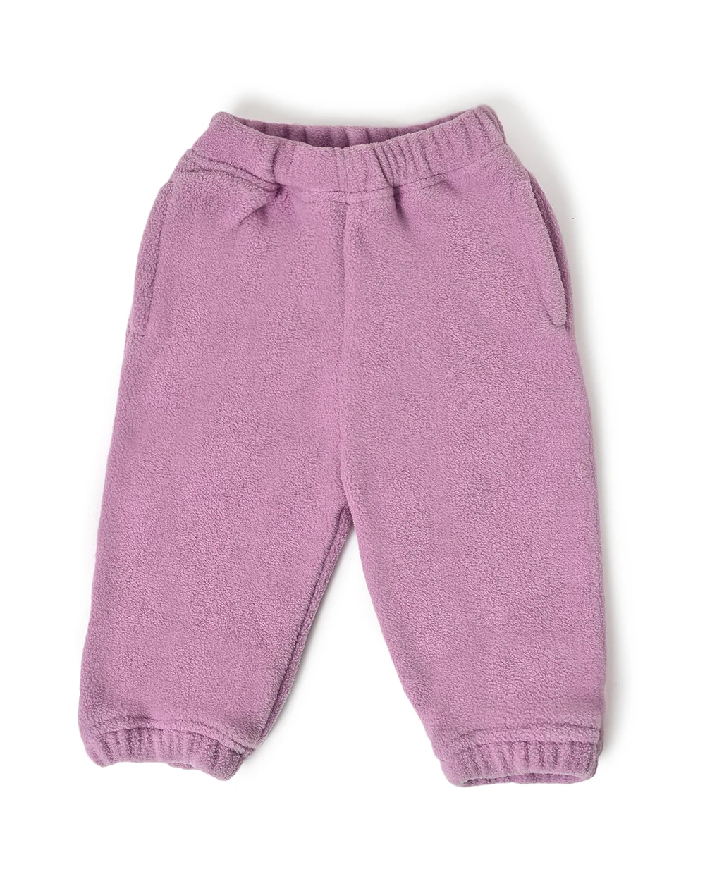 Mi Arcus Lavender Pajamas-Solid-Polyester-For Infants - Image 2