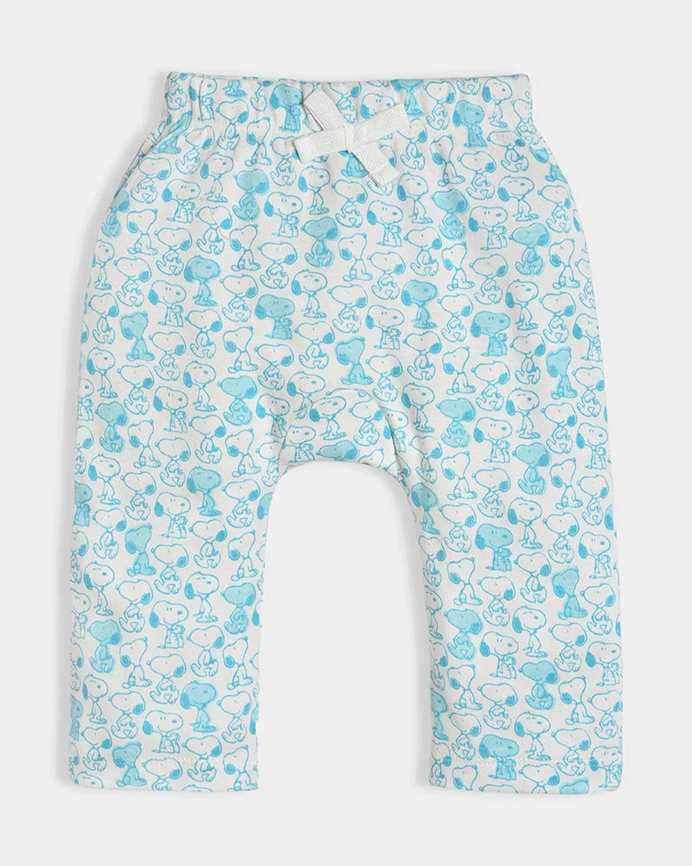 Mi Arcus Light Blue and White Pajamas-Peanuts Knitted-Cotton-Pack Of 3-For Infants - Image 10
