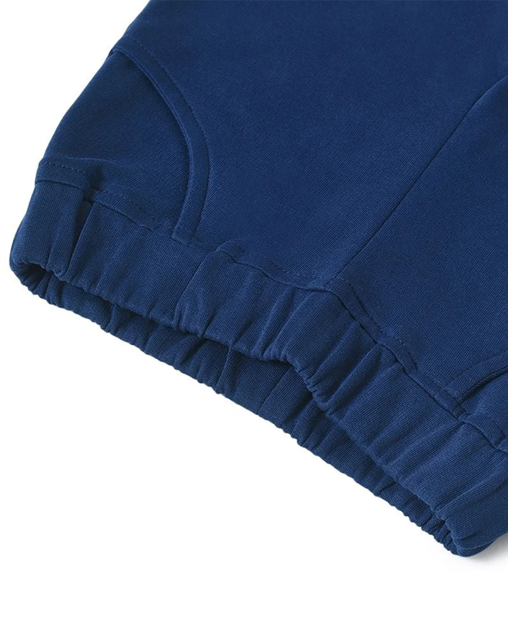 Mi Arcus Misty Blue Sweatshirt & Pajama Set-Cotton-Solid-For Infants - Image 14