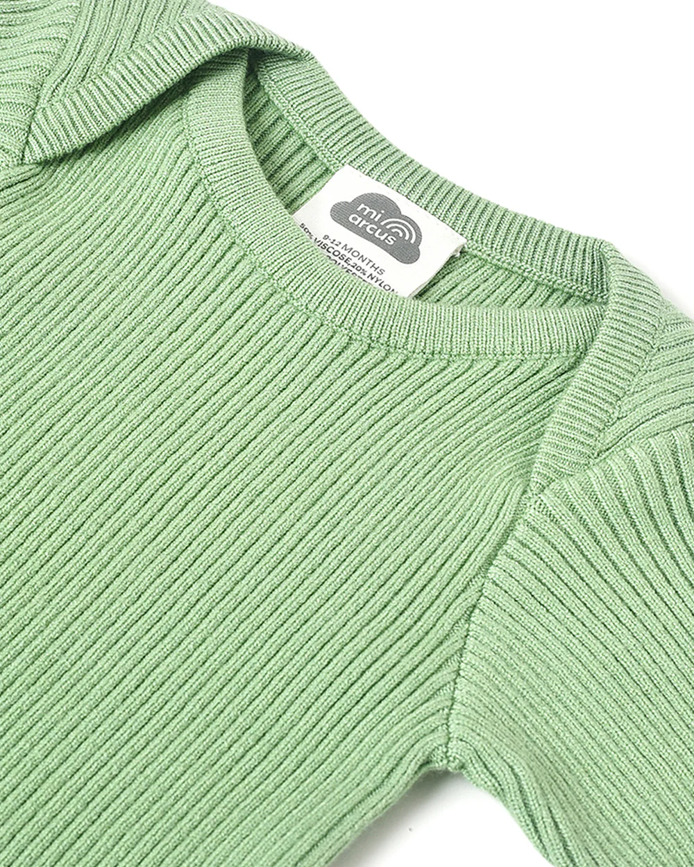 Mi Arcus Misty Green Thermal-Solid-Viscose-For Infants - Image 4