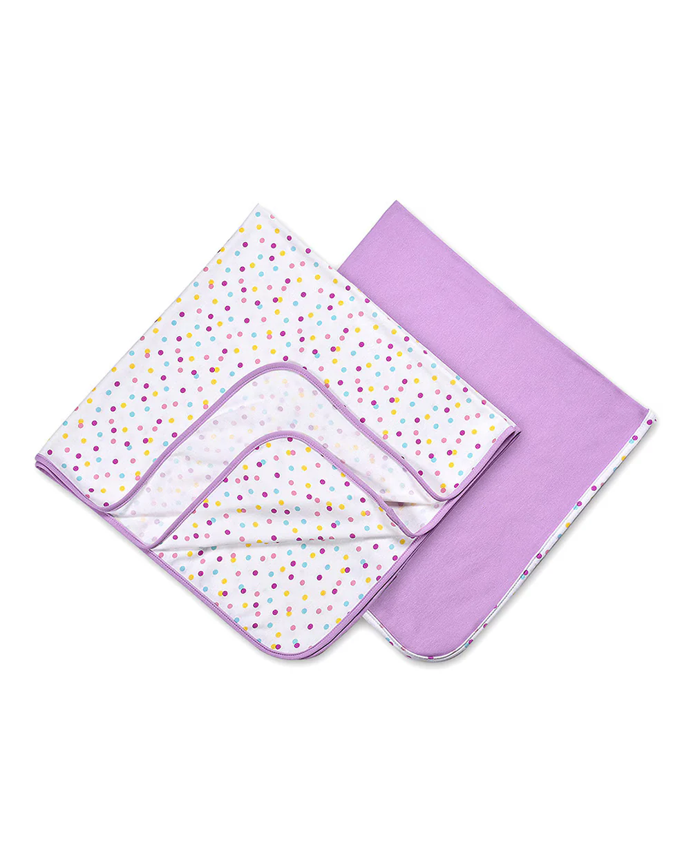 Mi Arcus Muffle Interlock Ultrasoft First Layer Bedsheet-100% Organic Cotton-For Infants - Image 3