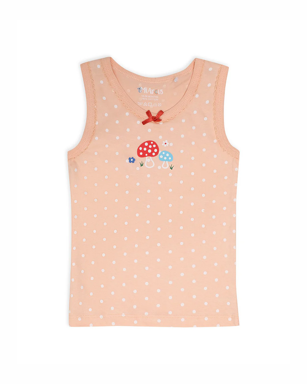 Mi Arcus Multicoloured Vest-Printed-Cotton-Pack of 3-For Infants - Image 4