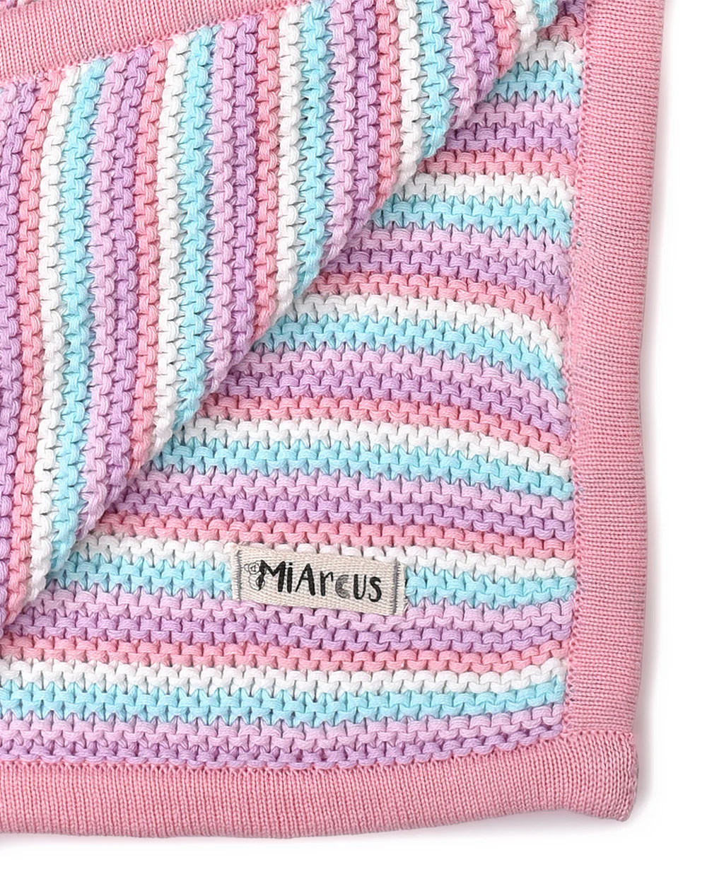 Mi Arcus Pearl Knitted Ultra Soft 100% Cotton Blanket-For Infants - Image 3