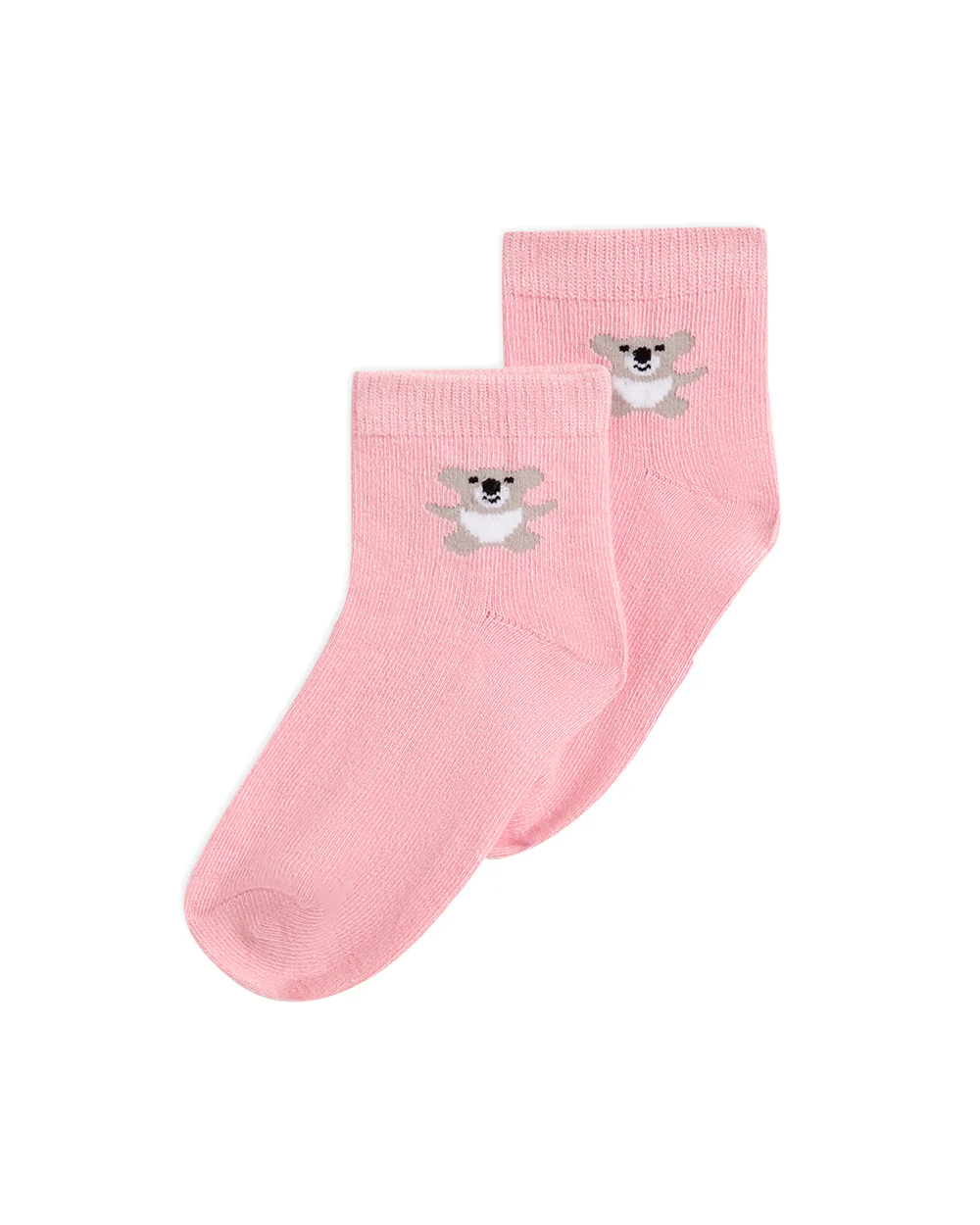 Mi Arcus Pink and green Socks-Printed-Cotton-Pack of 3-For Infants - Image 3