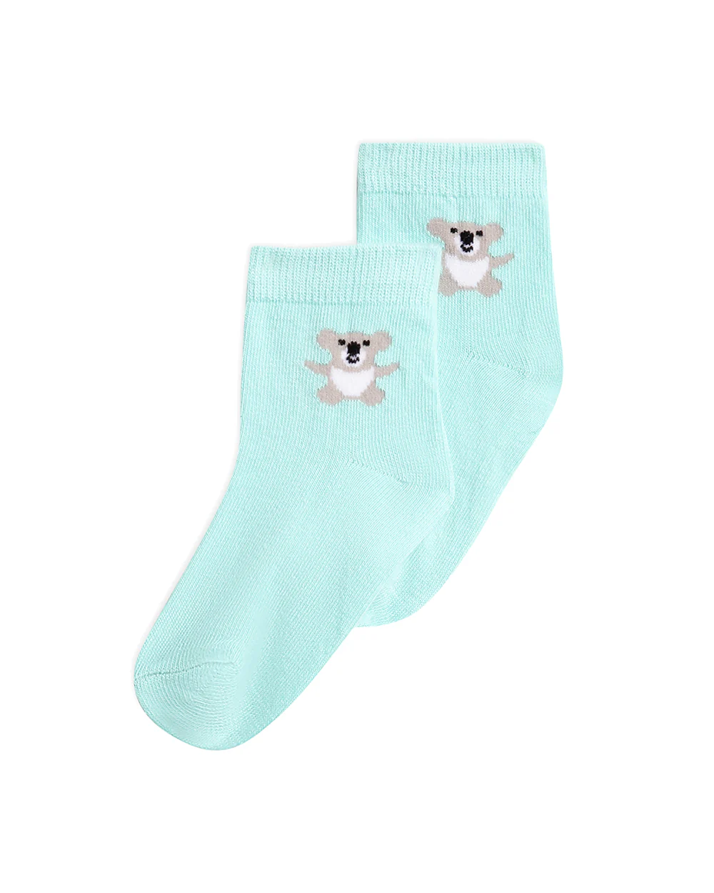 Mi Arcus Pink and green Socks-Printed-Cotton-Pack of 3-For Infants - Image 4