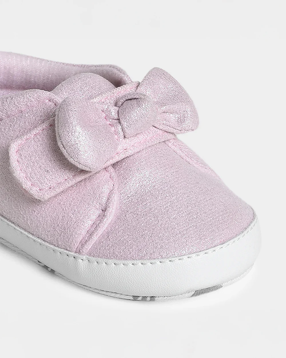 Mi Arcus Pink Velcro Pre-Walker Shoes-For Infants - Image 10