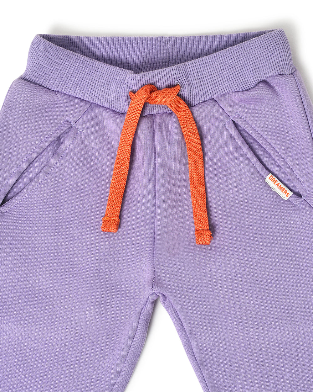 Mi Arcus Purple Joggers-Solid-Cotton-For Infants - Image 3