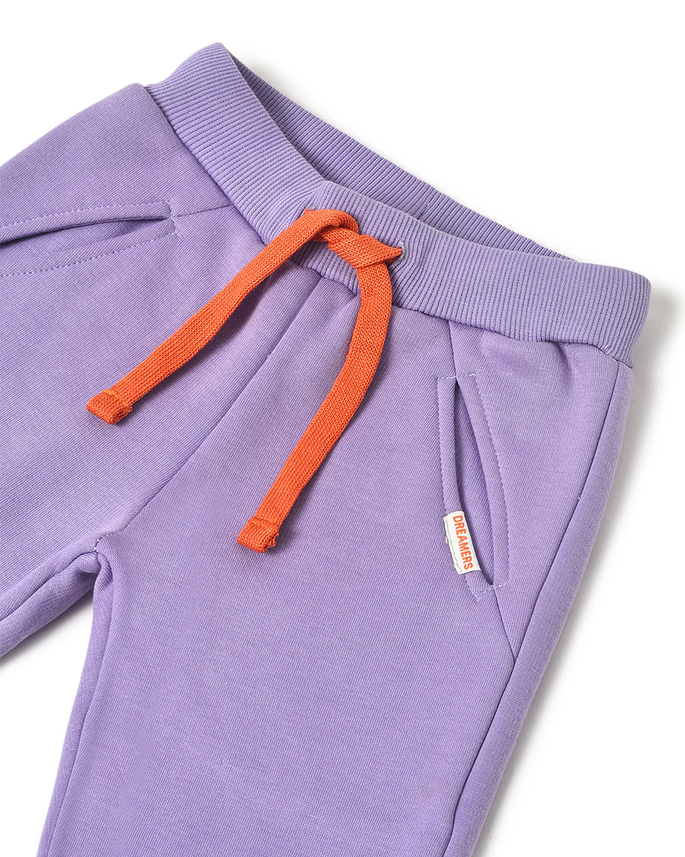 Mi Arcus Purple Joggers-Solid-Cotton-For Infants - Image 4