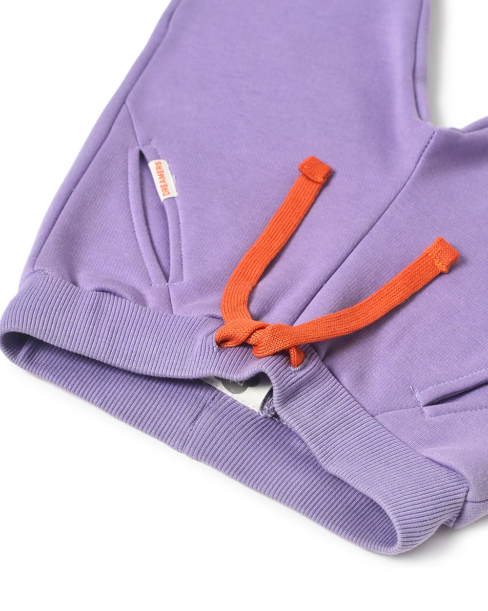 Mi Arcus Purple Joggers-Solid-Cotton-For Infants - Image 5