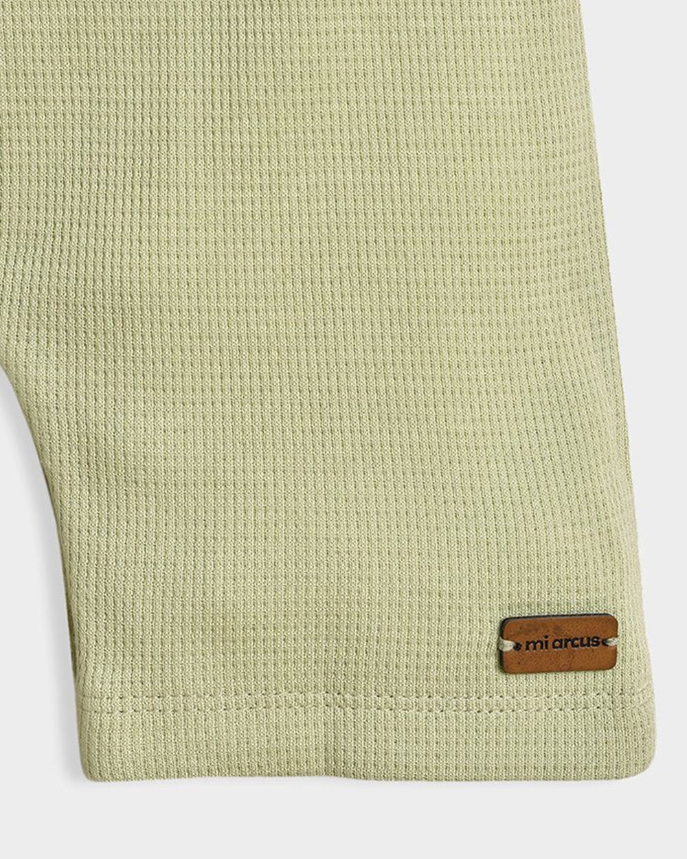 Mi Arcus Sage Green Dungaree With T-shirt-Cotton-Printed-For Infants - Image 9