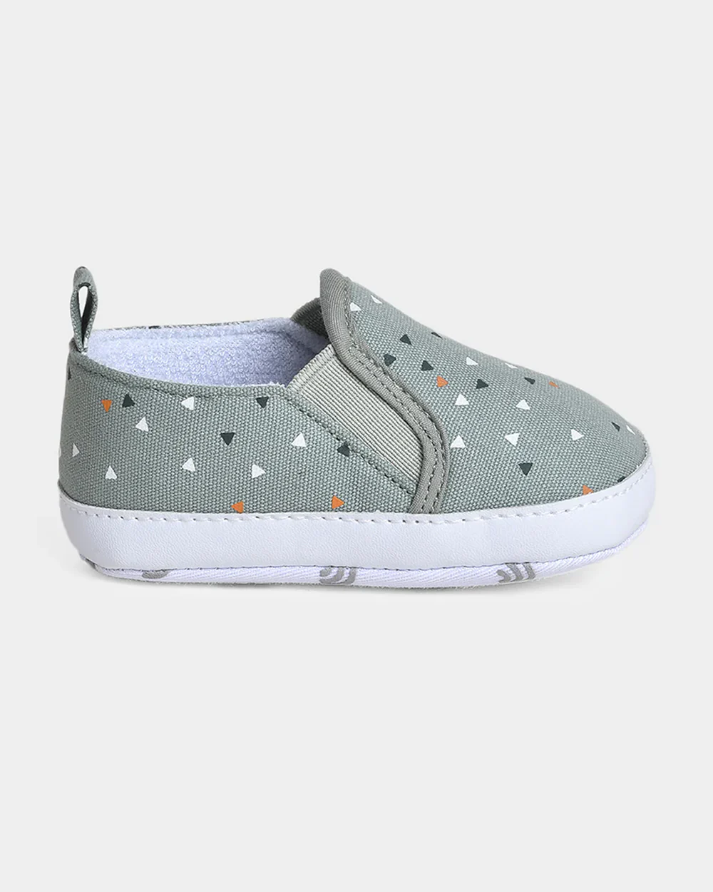 Mi Arcus Sage Green Slip On Pre-Walker Shoes-For Infants - Image 8