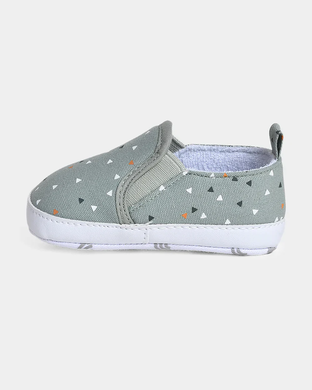 Mi Arcus Sage Green Slip On Pre-Walker Shoes-For Infants - Image 9