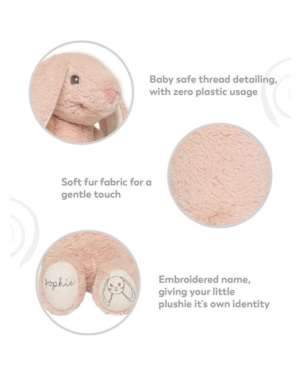 Mi Arcus Sophie-Soft Toy-Plush Cuddly Toy For Newborn - Image 8