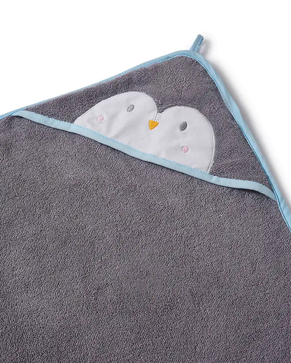 Mi Arcus Winter Wonderland Hooded Baby Bath Towel-100% Cotton-Penguin Face - Image 6