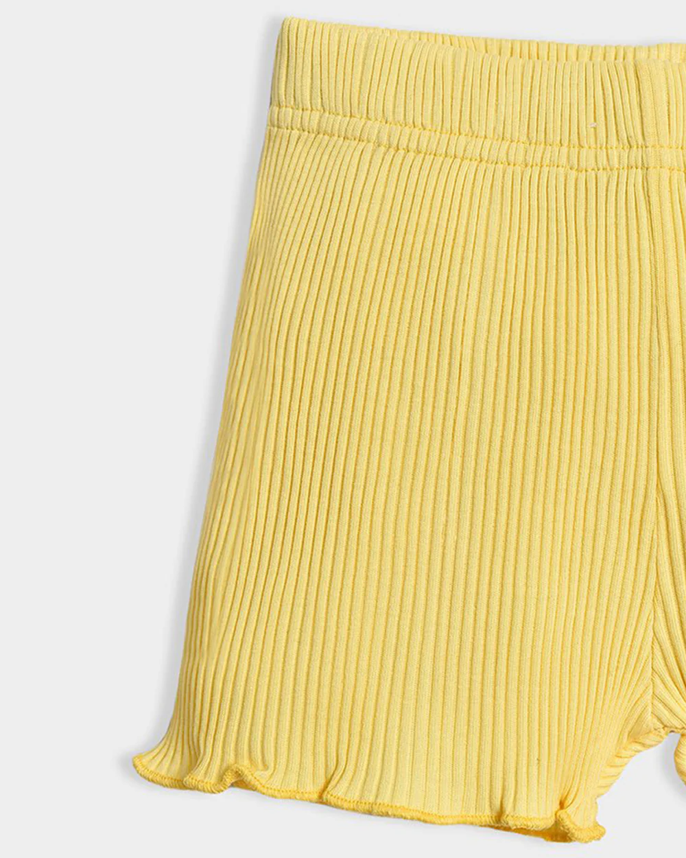 Mi Arcus Yellow Coord Set-Solid-Cotton-For Infants - Image 9