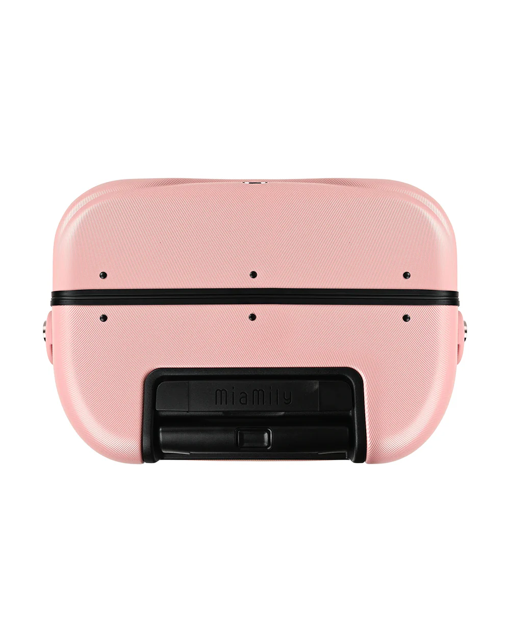 Miamily Dusky Pink Ride On Trolley Carry On Luggage-Swiss Design-with 3 Digit Lock and Built in Seat for Kids & Adults - Image 11