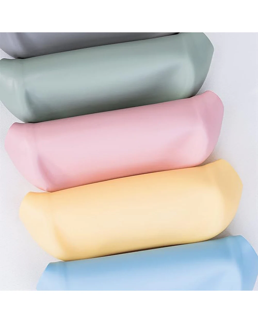 MinikOiOi Basics Silicone Bib-Stain Resistant-Crumb Catcher-Mellow Yellow-For Infants - Image 5