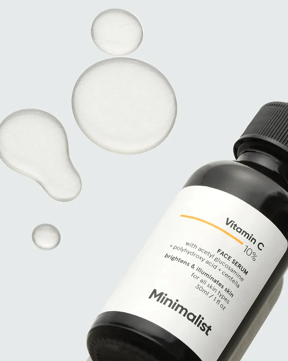 Minimalist 10% Vitamin C Face Serum-For Brighter, Glowing Skin-Pregnancy & Breastfeeding Safe - Image 2