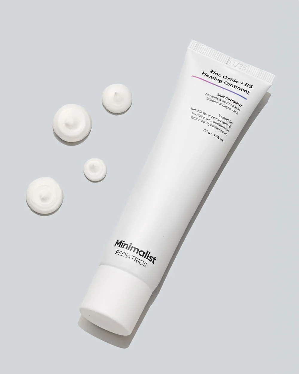 Minimalist Zinc Oxide + B5 Healing Ointment-Diaper Rash Cream-With Sunflower Oil - Image 4