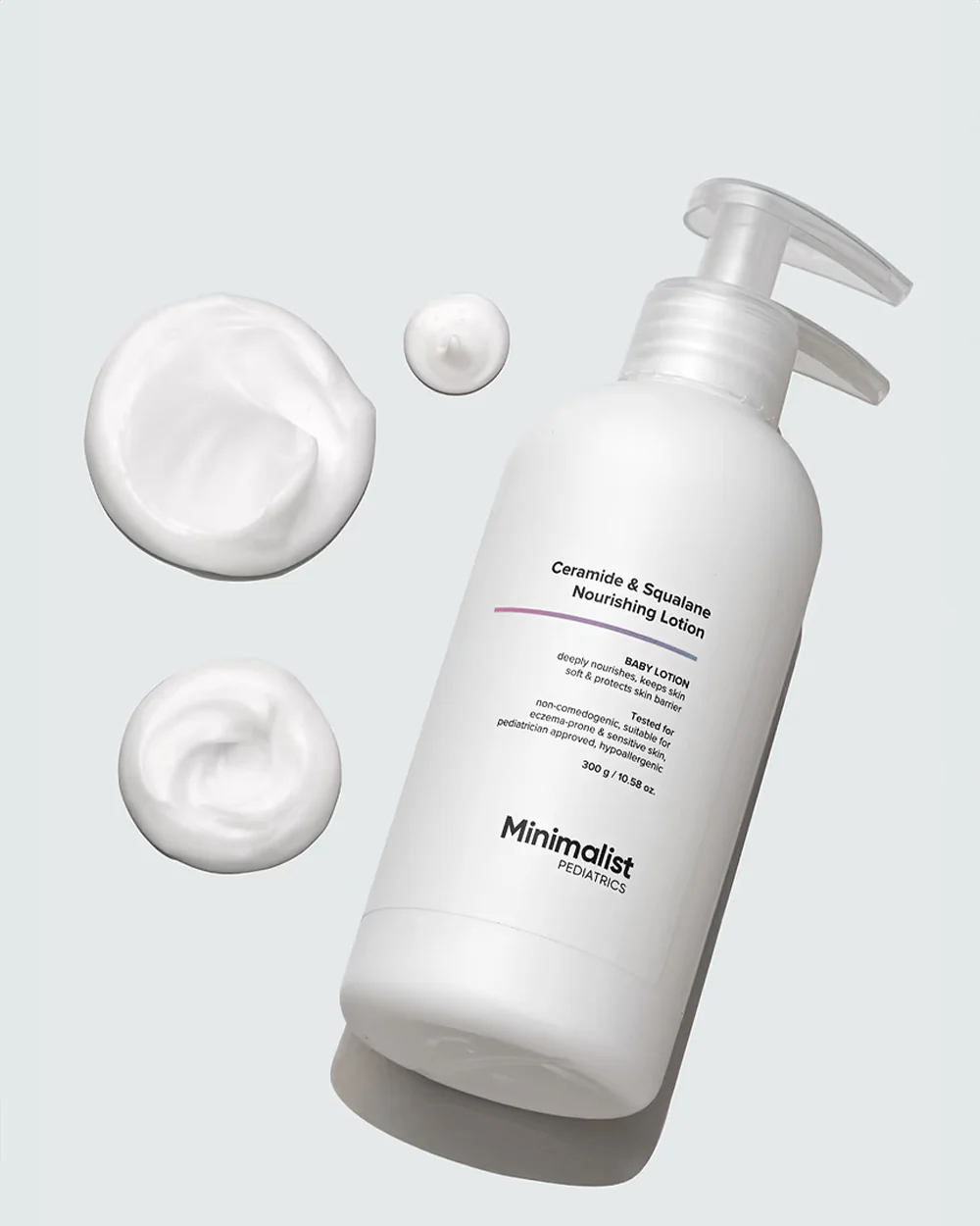 Minimalist Ceramide & Squalane Nourishing Baby Lotion-With Allantoin & Oatmeal Extract - Image 3