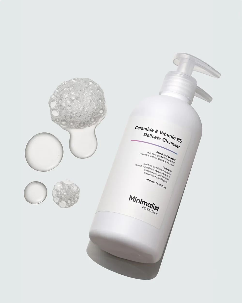 Minimalist Ceramide & Vitamin B5 Delicate Cleanser-Baby Body Wash-With Allantoin - Image 3