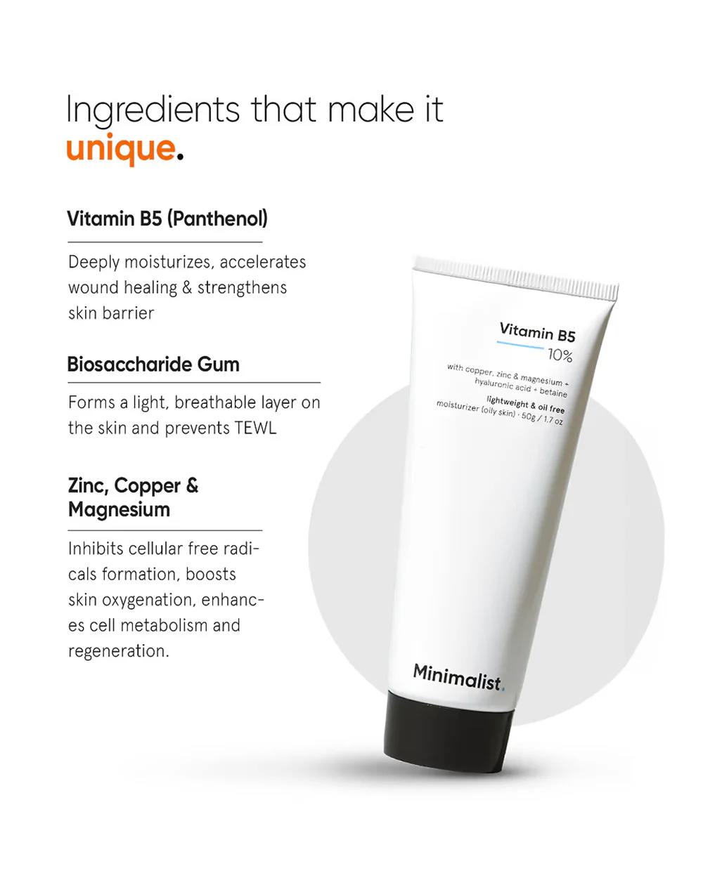 Minimalist Skin Hydration & Restoration Routine-Aquaporin Booster Face Wash+Vitamin B5 Moisturizer+Squalane Face Oil - Image 12