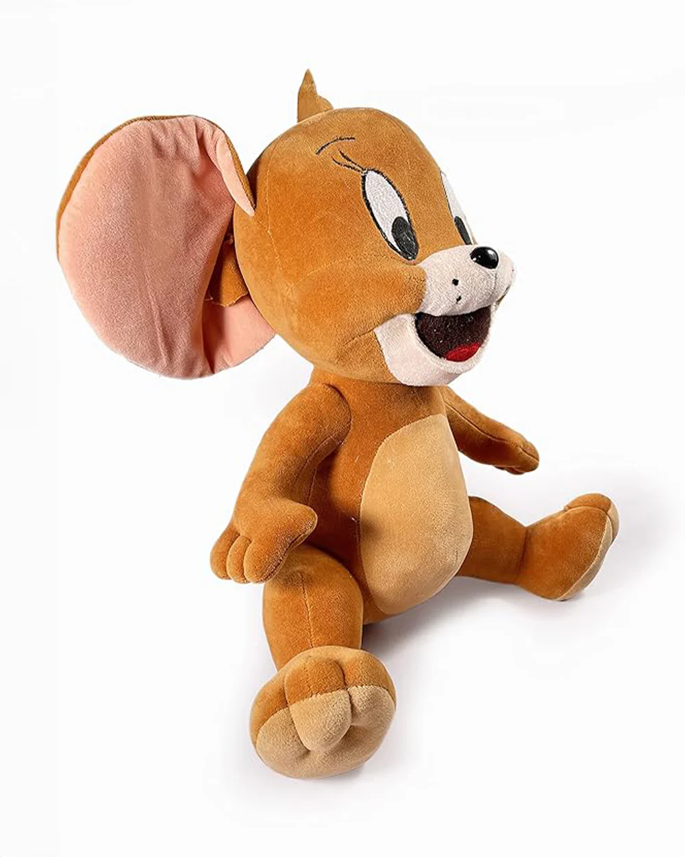 Mirada Brown Sitting Jerry Stuffed Soft Toy-Plush Cuddly Toy For Newborn - Image 3