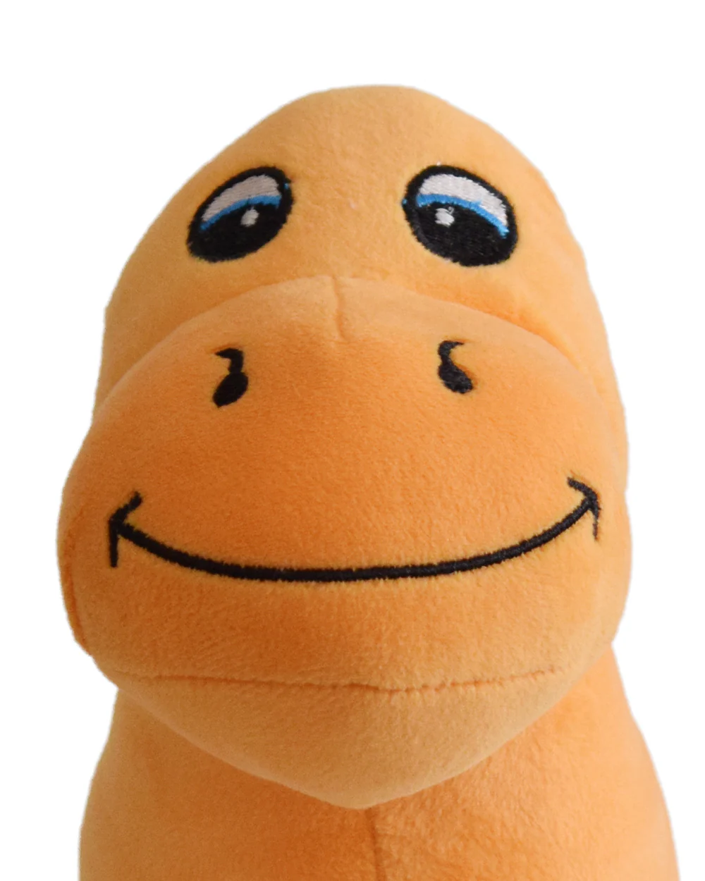 Mirada Orange Embroidered Dinosaur Stuffed Soft Toy-Plush Cuddly Toy For Newborn - Image 4