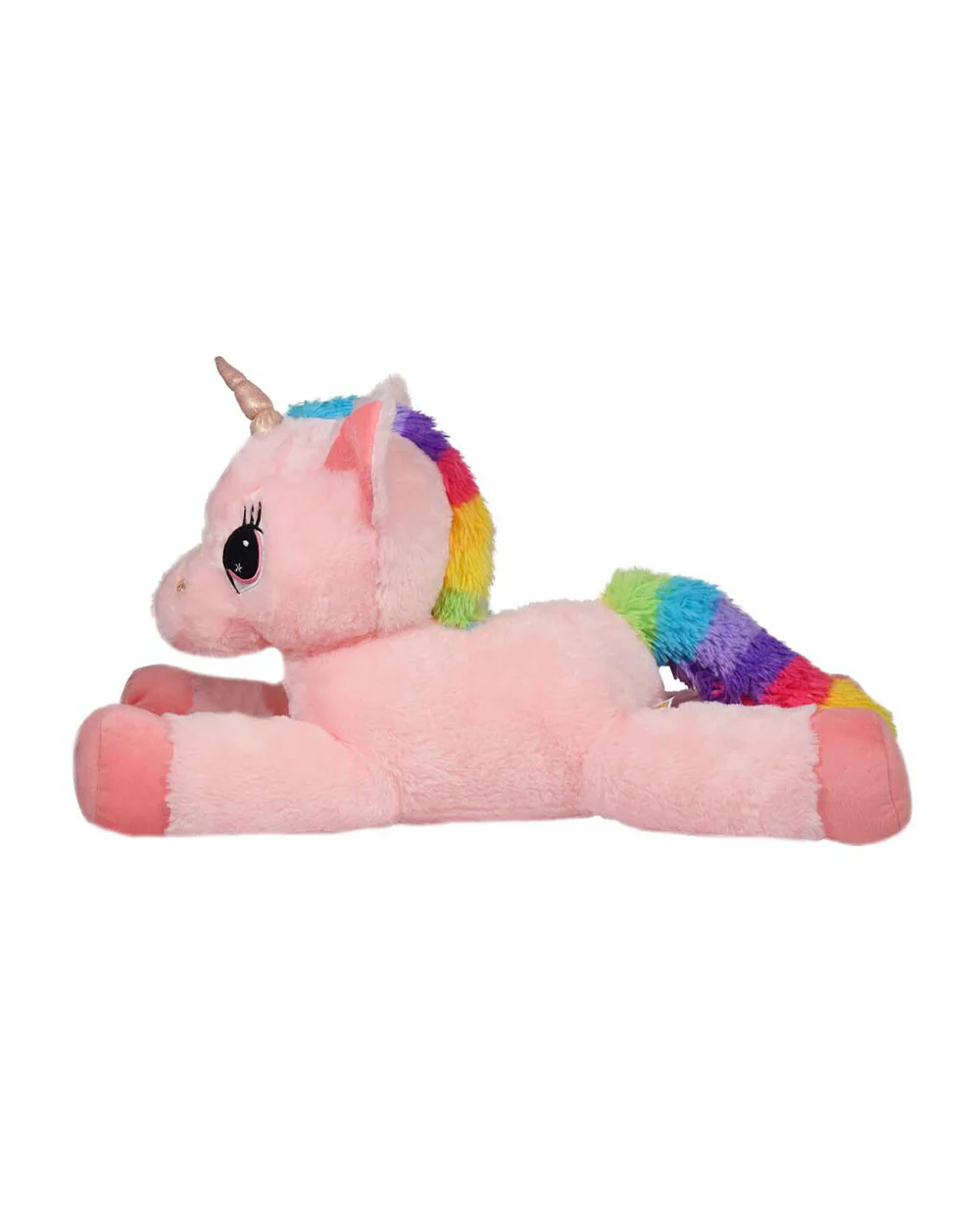 Mirada Pink Floppy Unicorn Stuffed Soft Toy-Plush Cuddly Toy For Newborn - Image 3