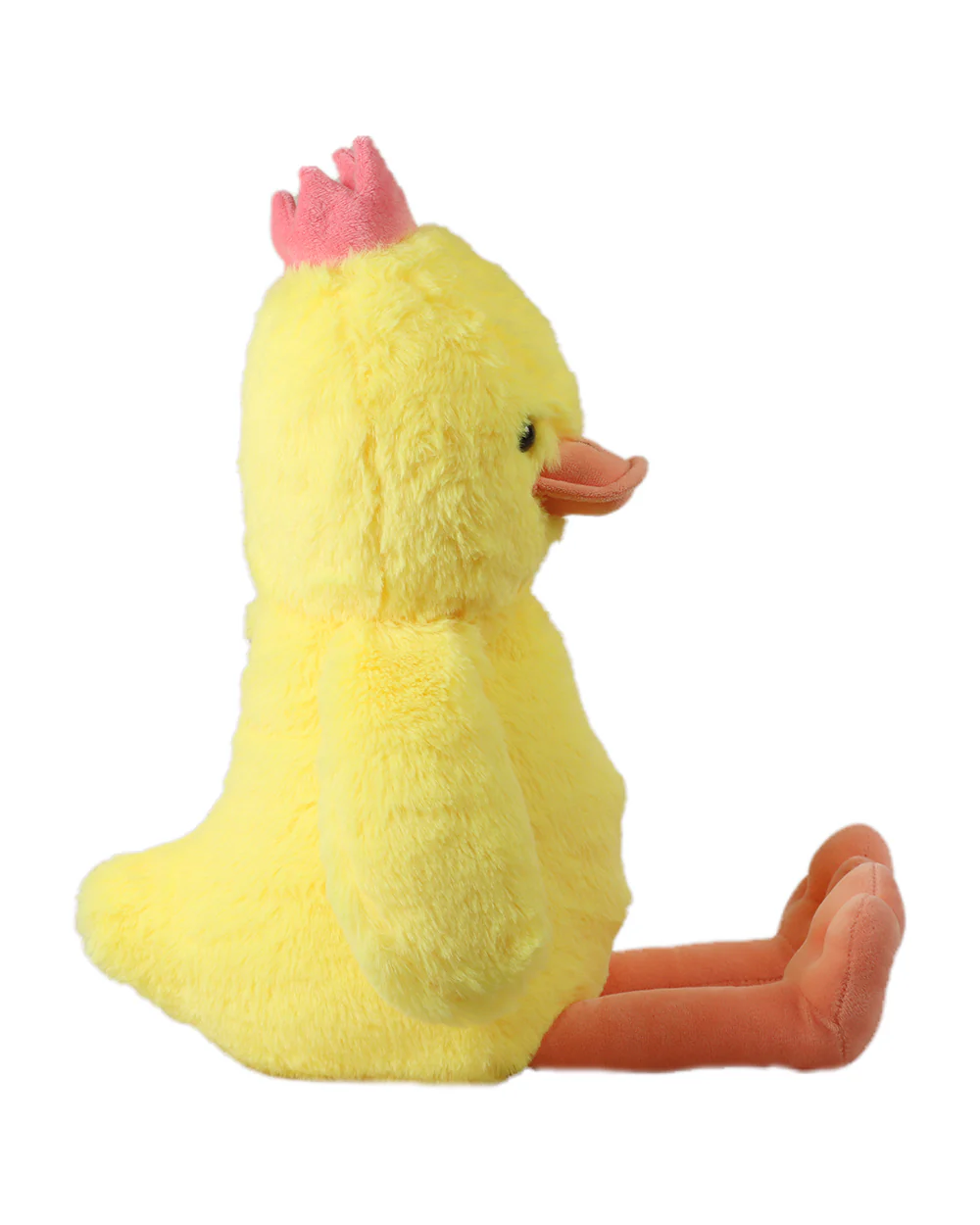 Mirada Yellow Floppy Duck With Crown Stuffed Soft Toy-Plush Cuddly Toy For Newborn - Image 4