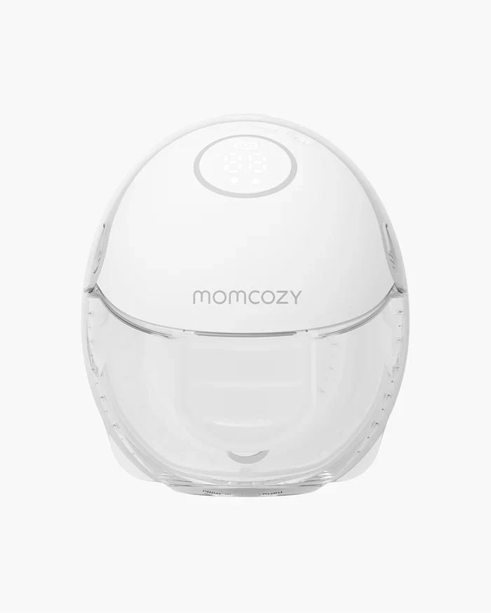 Momcozy M6 Wearable Mobile Style Single Electric  Breast Pump - 3 Modes & 9 Suction Levels - Portable - Rechargeable - Grey - Image 6
