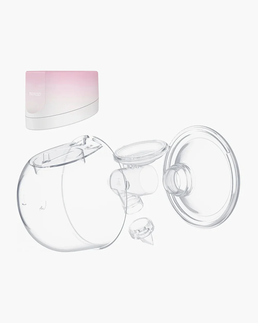 Momcozy S12 Pro Single Wearable Breast Pump-Portable-With Long Battery Life-Double Sealed Flange Design-24mm-3 modes and 9 Levels-Hands Free-Quiet Motor-Pink Gradient - Image 7