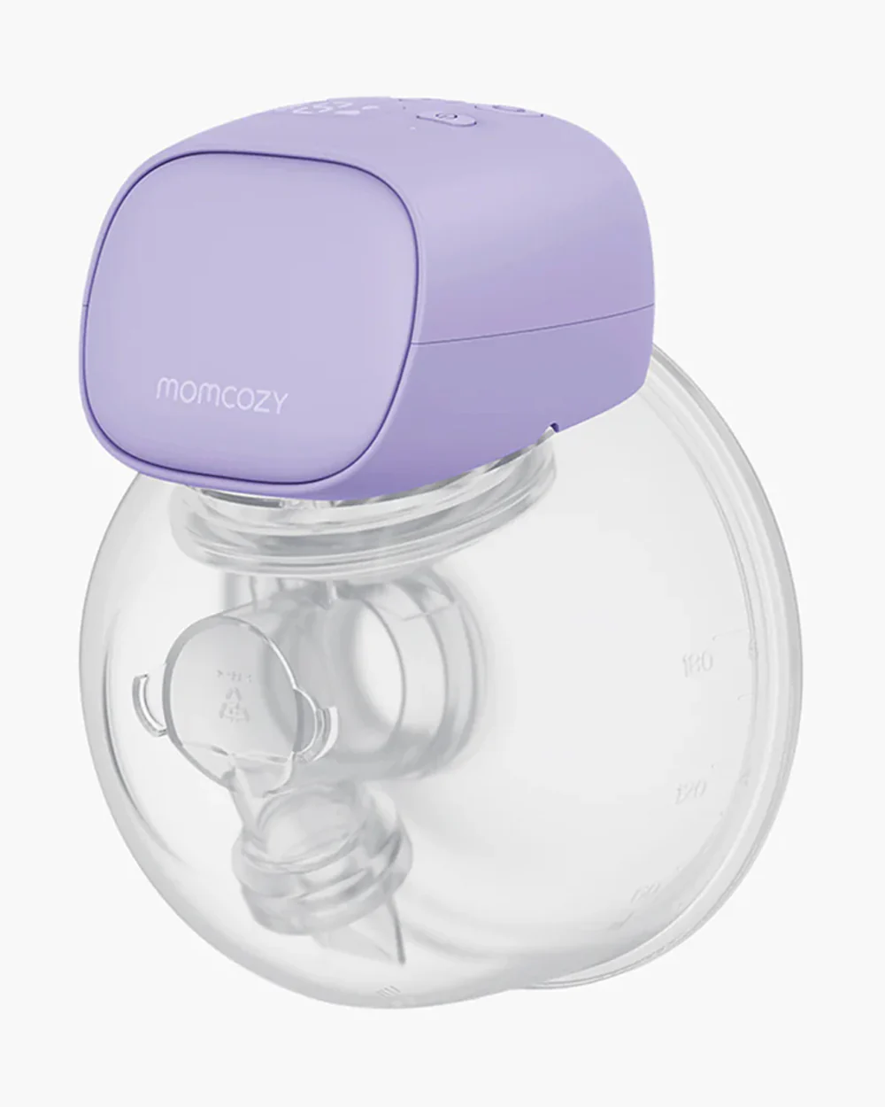 Momcozy S9 Pro Wearable Double Electric Breast Pump-2 Modes & 9 Suction Levels-Long Battery Life-LED Display-Lilac - Image 3