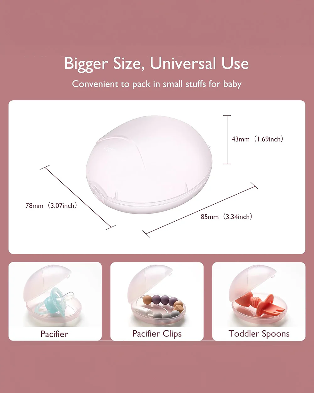 Momcozy Nipple Shields-100% Food Grade Silicone-Cut Out Design-With Hygienic Store Case-BPA/BPS Free-24 mm-Ultra thin and Super Soft-Pack of 2 - Image 7