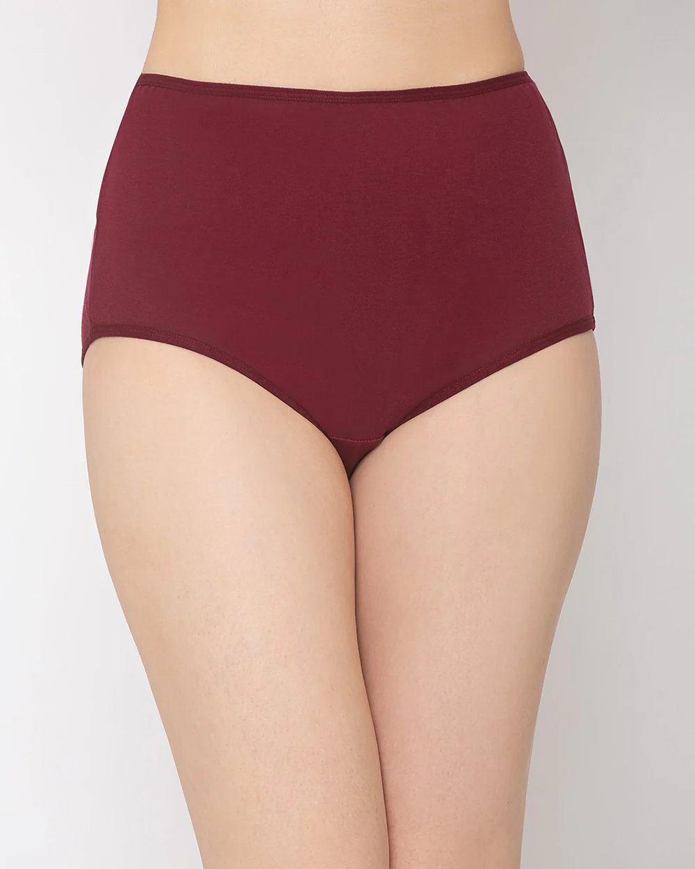 MomToBe Cotton Maternity Panty-Pregnancy & Post Delivery-Black, Maroon & Magenta-Pack of 3 - Image 4