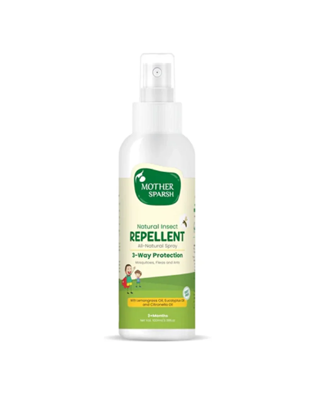 Mother Sparsh Cold Pressed Coconut Baby Massage Oil (200 ml), Natural Mosquito Repellent Spray & Nourishing Baby Hair Oil (100ml) - Image 8