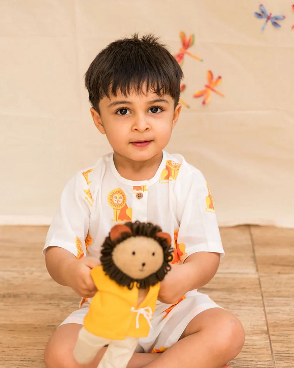 Mouse in The House T-shirt & Shorts Set-The Regal Lion-Cotton-For Infants - Image 6