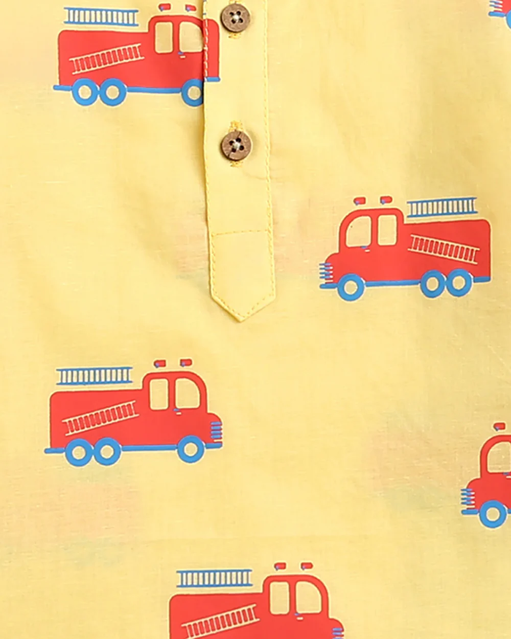 Mouse in The House Yellow Nightsuit-The Fighter Truck-For Infants - Image 9