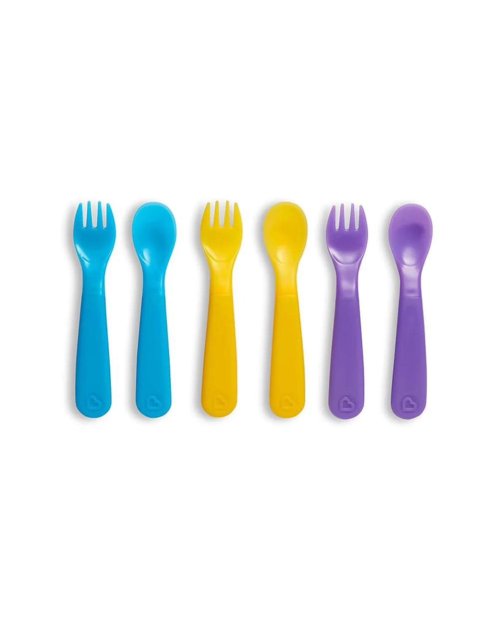 Munchkin ColorReveal Color Changing Spoon & Fork Set-Pack Of 6-For Infants