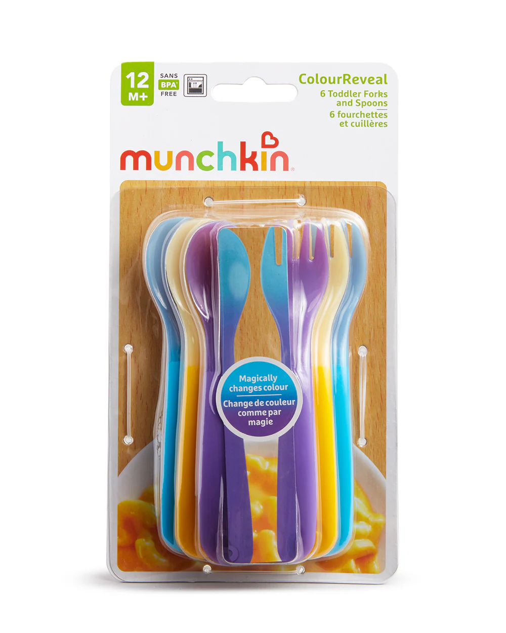 Munchkin ColorReveal Color Changing Spoon & Fork Set-Pack Of 6-For Infants - Image 6