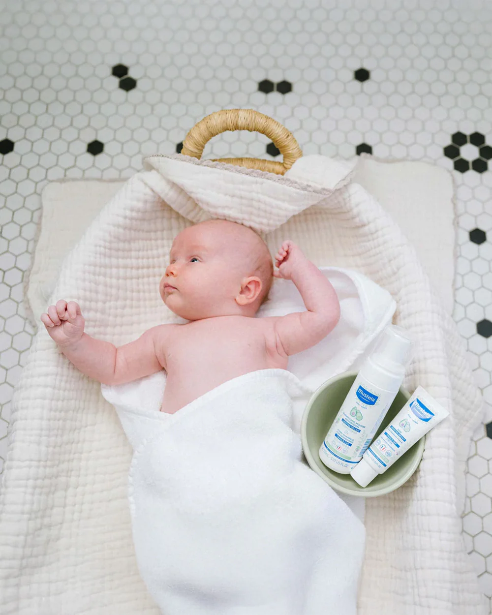 Mustela Foam Baby Shampoo With Baby Cream-Softens Scalp Flakes, Reduces Cradle Cap Recurrence-Hypoallergenic, Fragrance Free & Safe From Birth On - Image 7