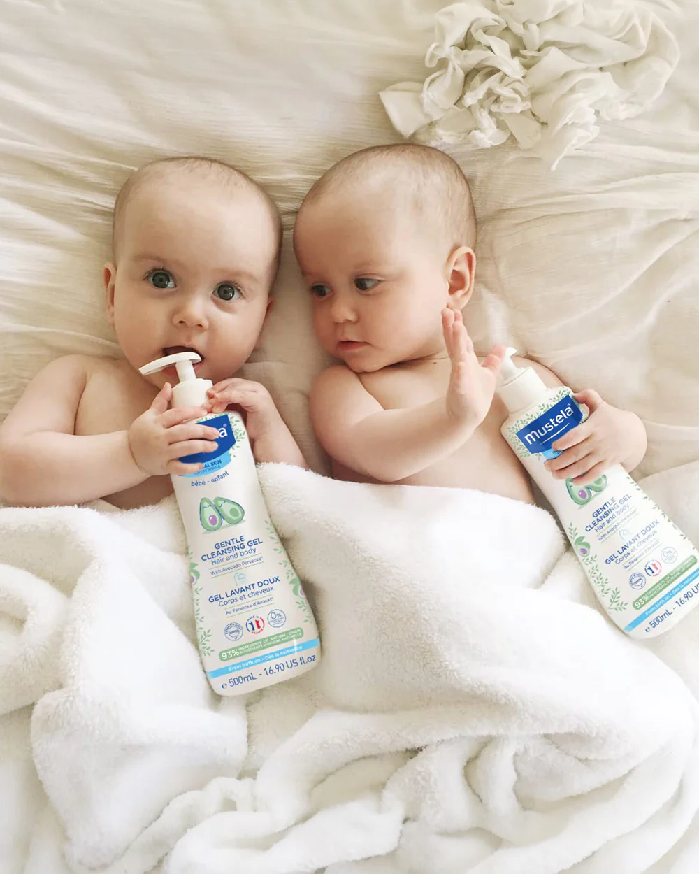 Mustela Gentle Cleansing Gel-Baby Hair & Body Wash-With Avocado & Vitamin B5-Prevents Dryness & Skin Irritation-Hypoallergenic & Tear Free - Image 5