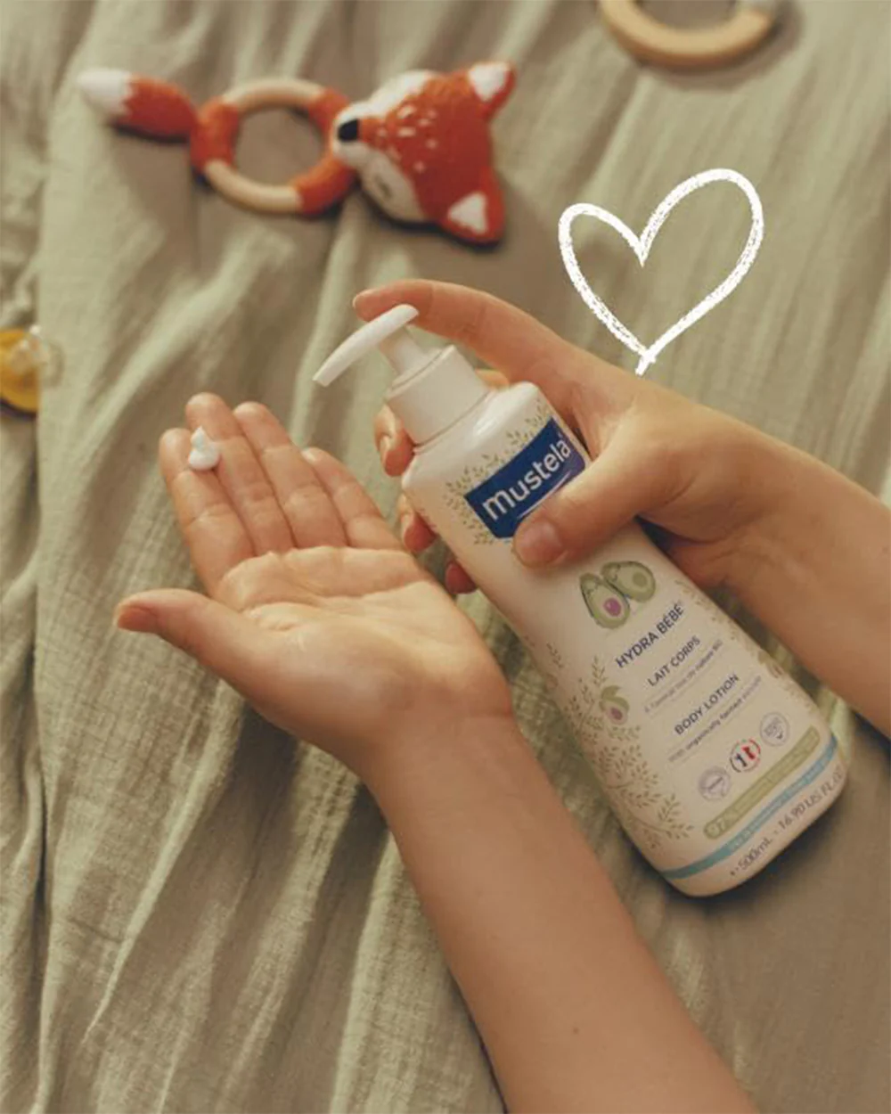 Mustela Hydra Bebe Baby Lotion-With Avocado-Hydrates & Strengthens Skin Barrier-Dermatologically Tested & Safe From Birth On - Image 18