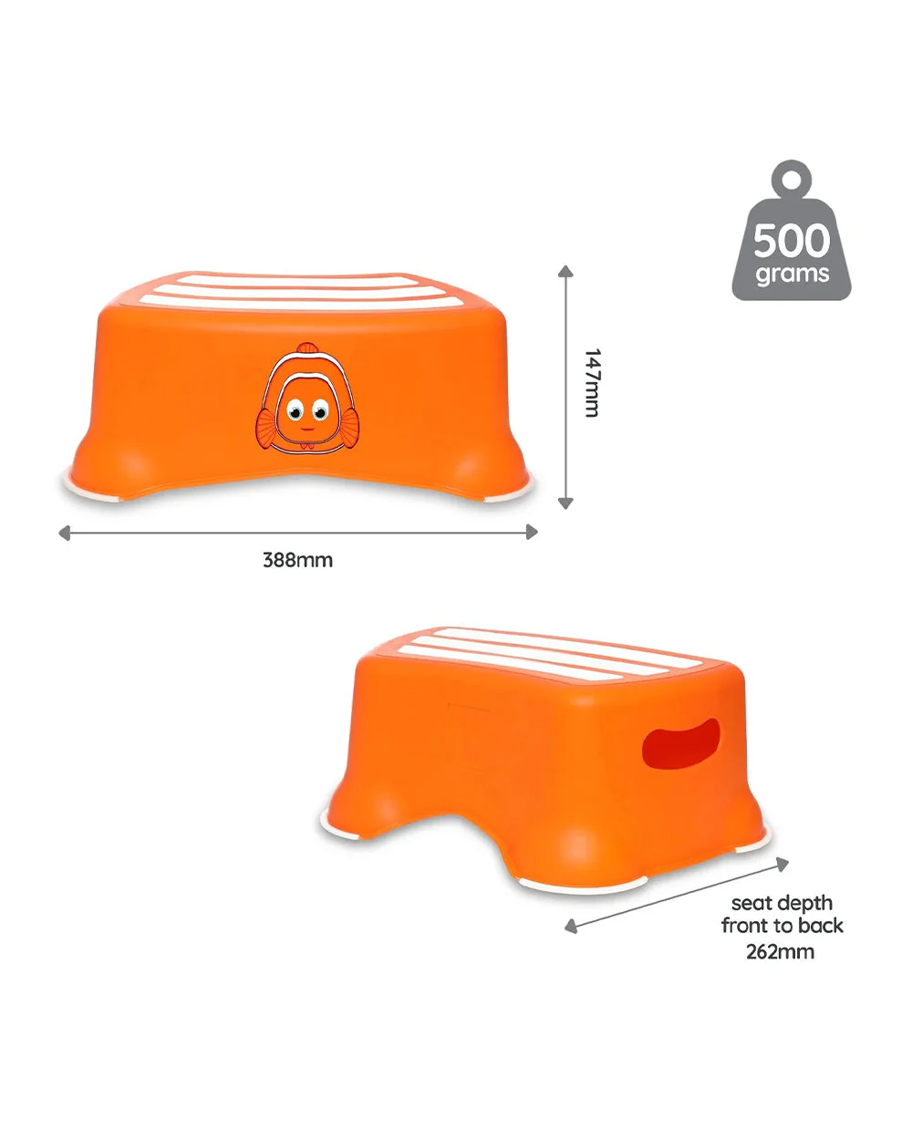 My Carry Potty Clownfish My Little Potty Seat with Step Stool-15M+ - Image 14