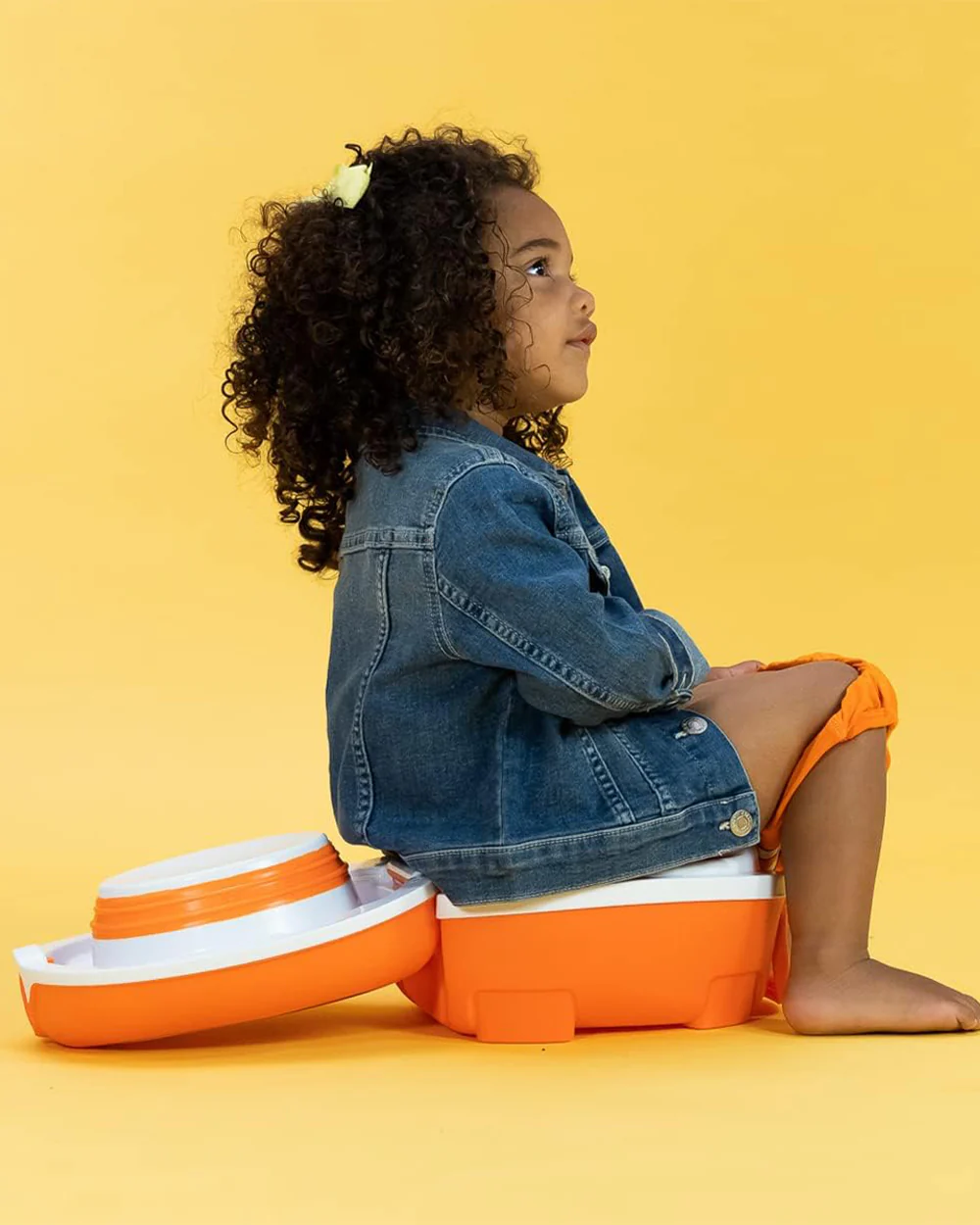 My Carry Potty Clownfish Portable Potty Chair-With Water Tight Seal-Extra Tall Splash Guard & Non Slip Feet-15M+ - Image 4