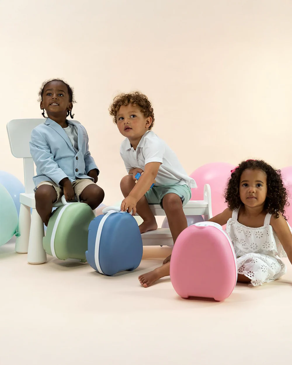 My Carry Potty Ocean Portable Potty Chair-With Water Tight Seal-Extra Tall Splash Guard & Non Slip Feet-15M+ - Image 5