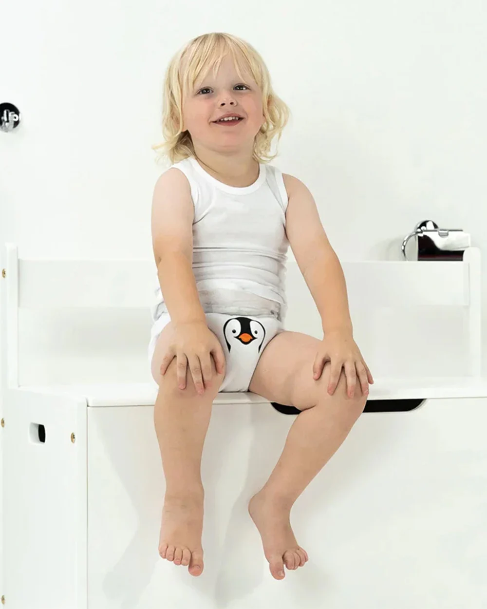 My Carry Potty Penguin My Little Training Pants-With Comfortable & Strechtable Waistband-3 Layer Absorbency & Super Soft Cotton-Pack of 3 - Image 6