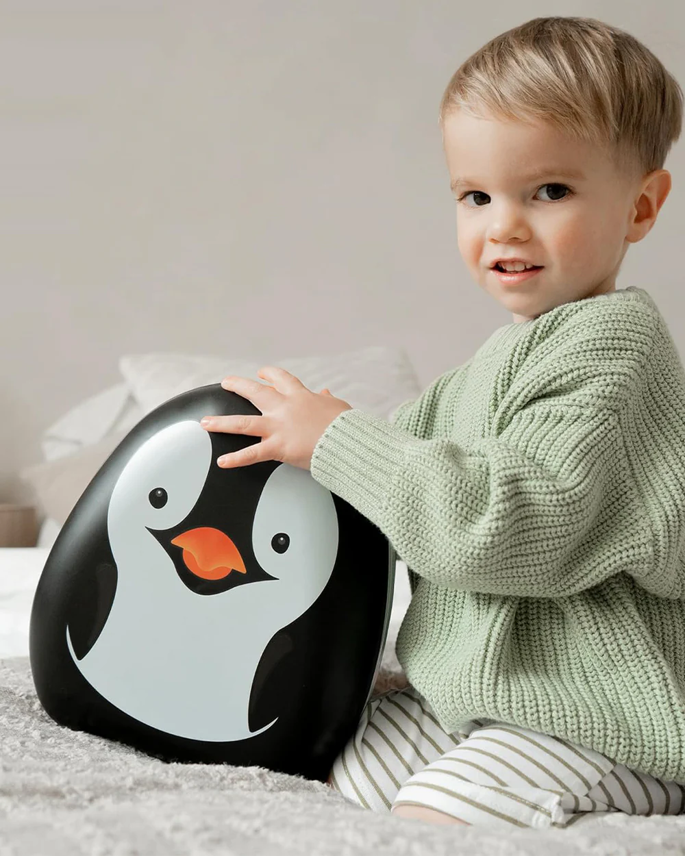 My Carry Potty Penguin Portable Potty Chair-With Water Tight Seal-Extra Tall Splash Guard & Non Slip Feet-15M+ - Image 4