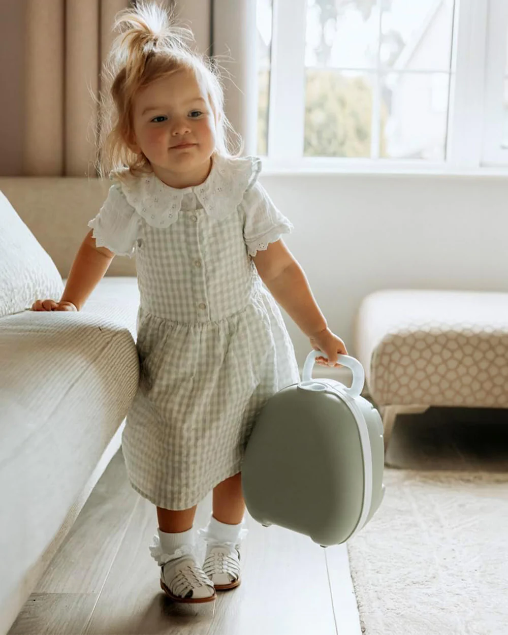 My Carry Potty Sage Portable Potty Chair-With Water Tight Seal-Extra Tall Splash Guard & Non Slip Feet-15M+ - Image 2